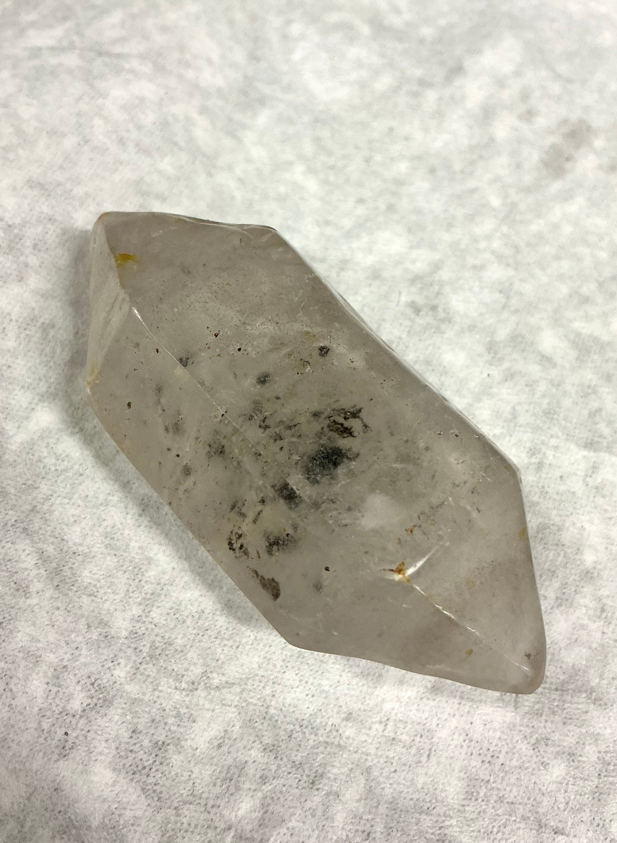 Natural Herkimer Diamond with at least 3 ENHYDRO inclusions! Watch Videos to see!