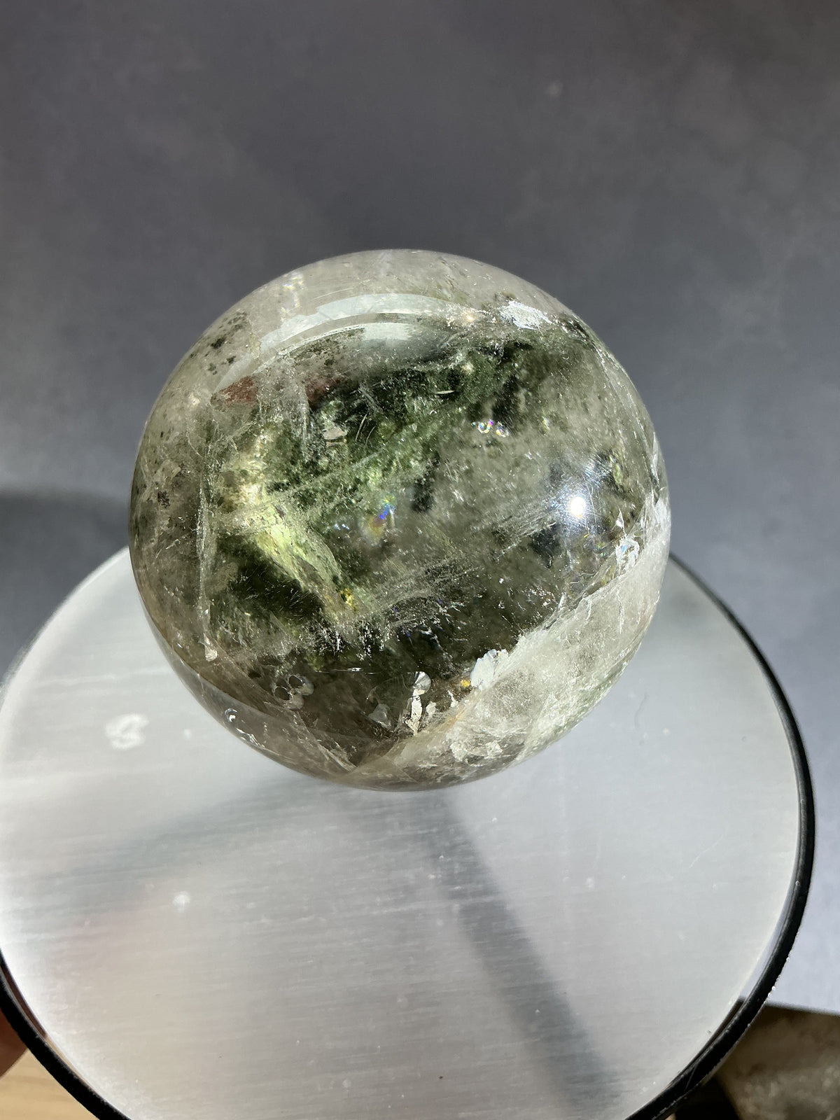 Stunning Natural Garden Quartz 57mm Sphere