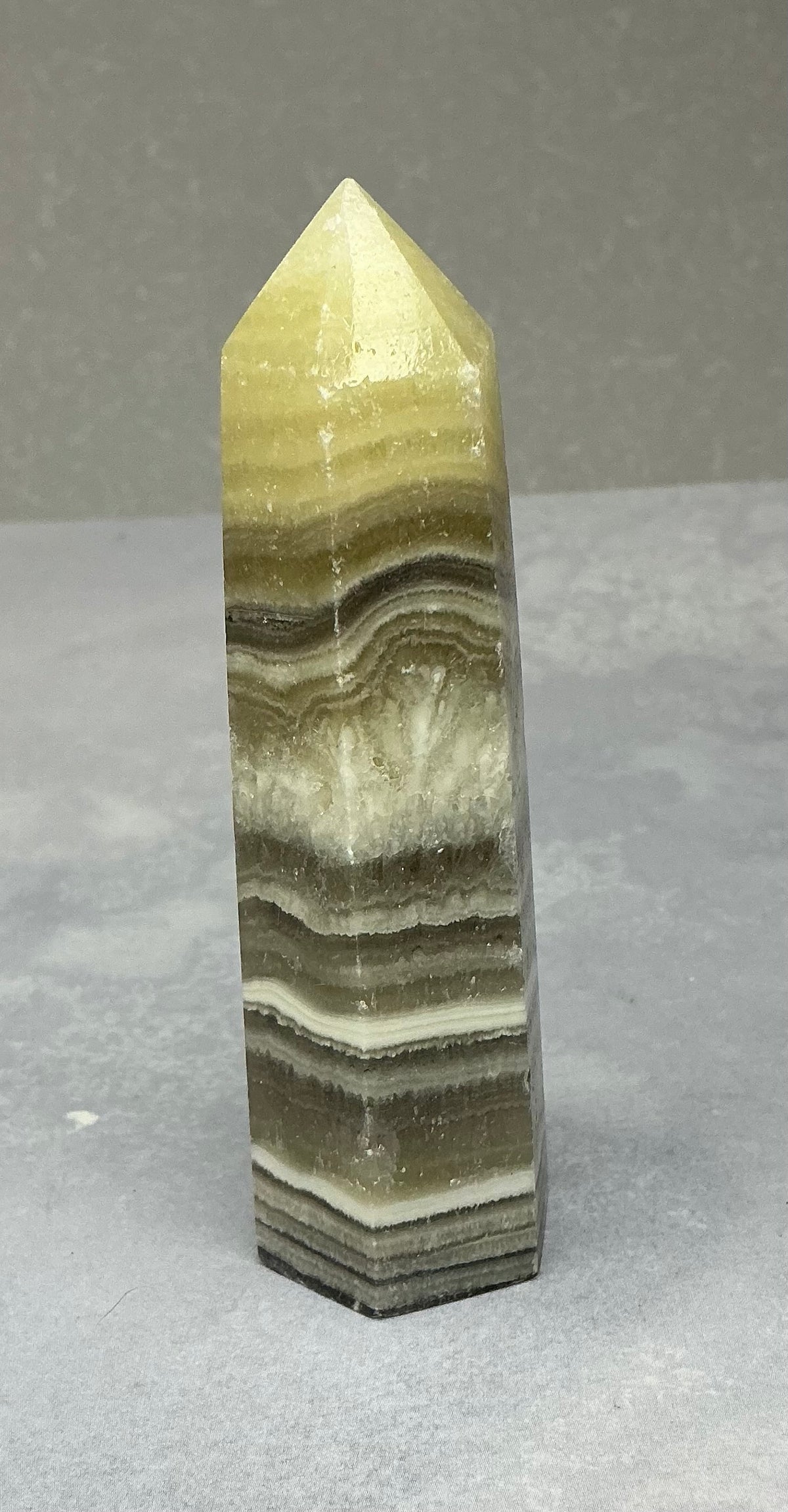 Natural Zebra Calcite Tower Small