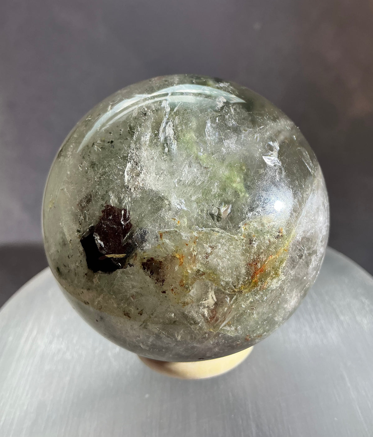 Stunning Natural Garden Quartz 57mm Sphere