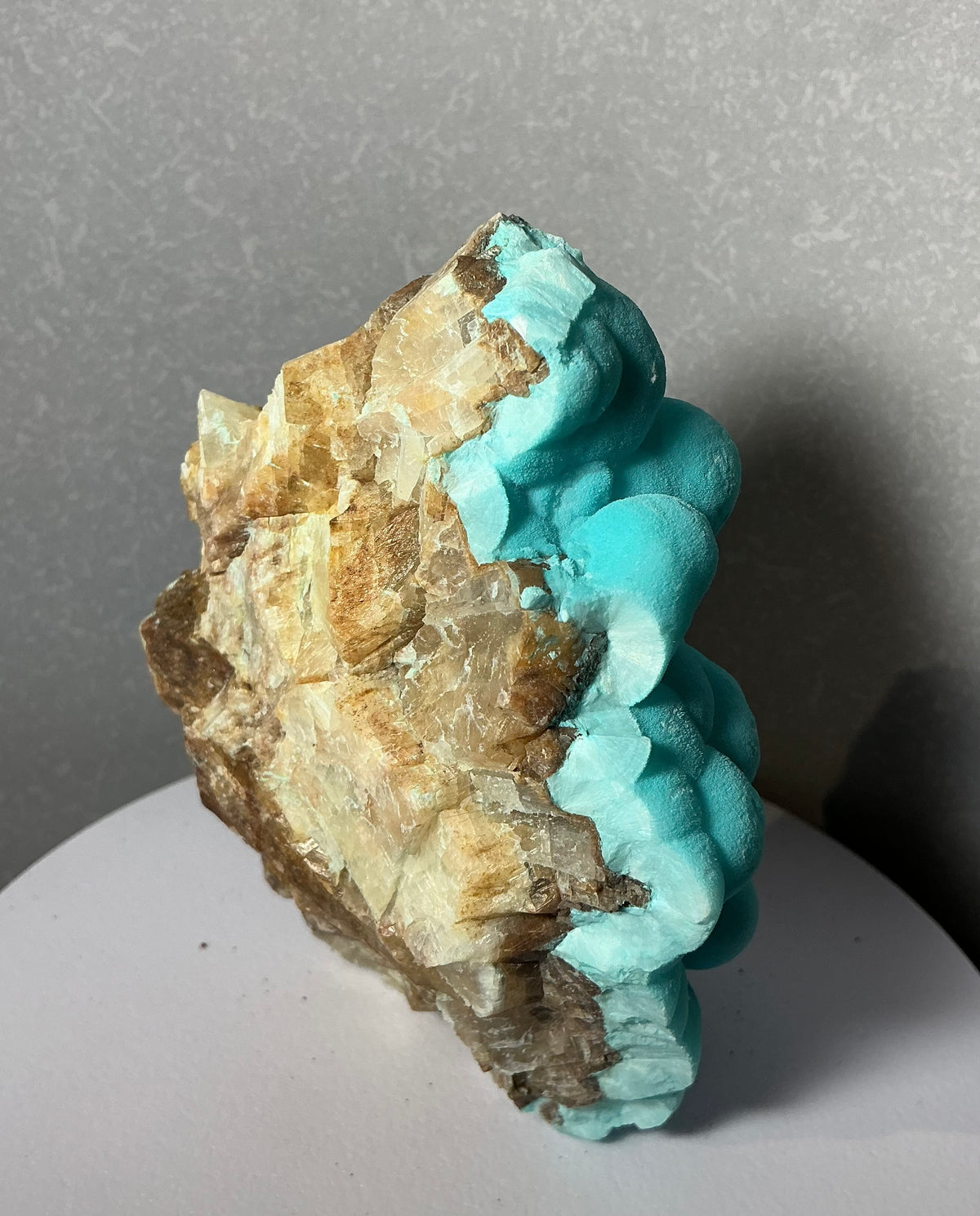RARE Top Quality Vibrant Botryoidal Natural Hemimorphite Specimen 350g