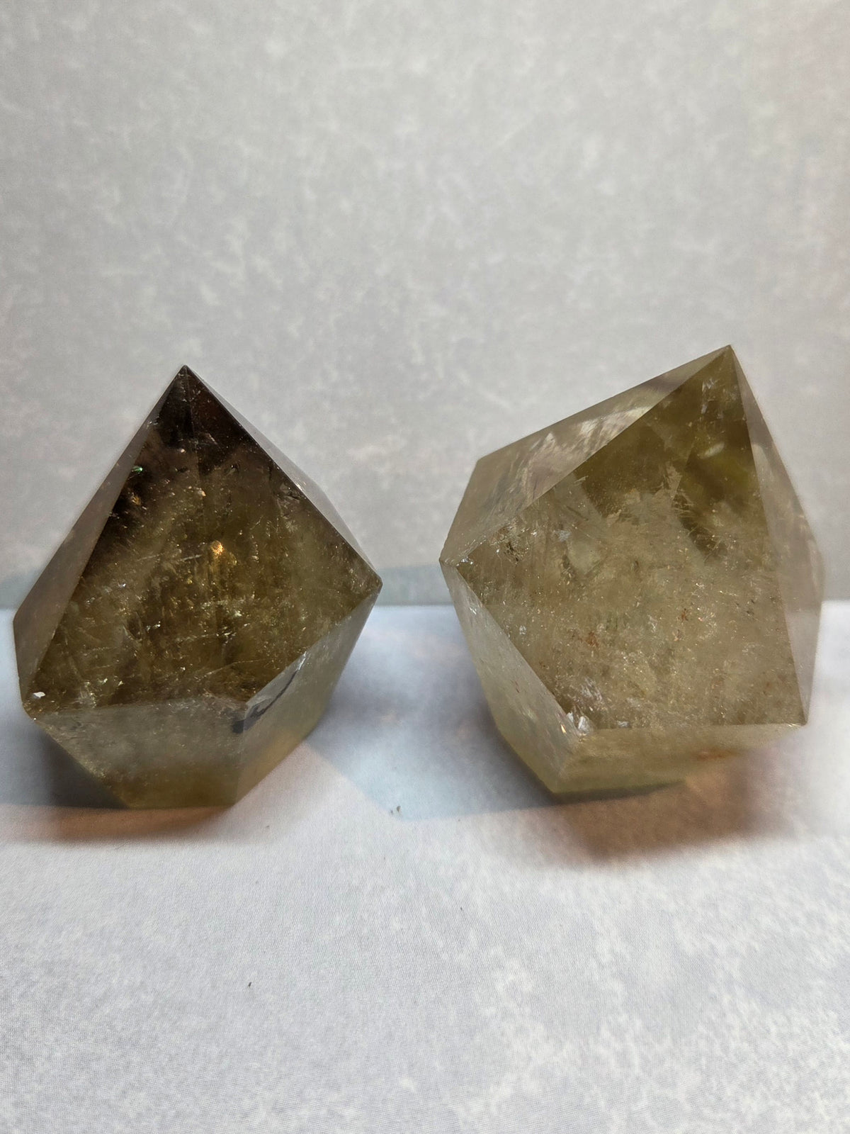 Gorgeous Natural Smokey Citrine Short Tower/Cupcakes