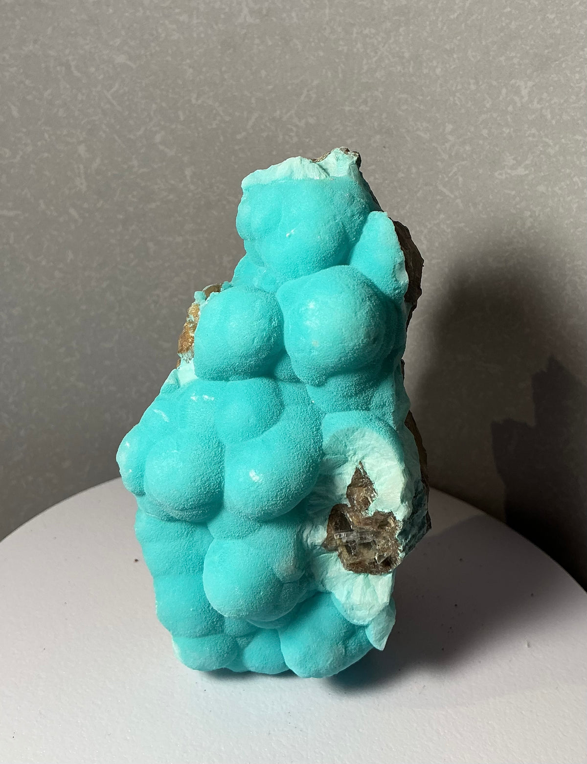 RARE Top Quality Vibrant Botryoidal Natural Hemimorphite Specimen 350g