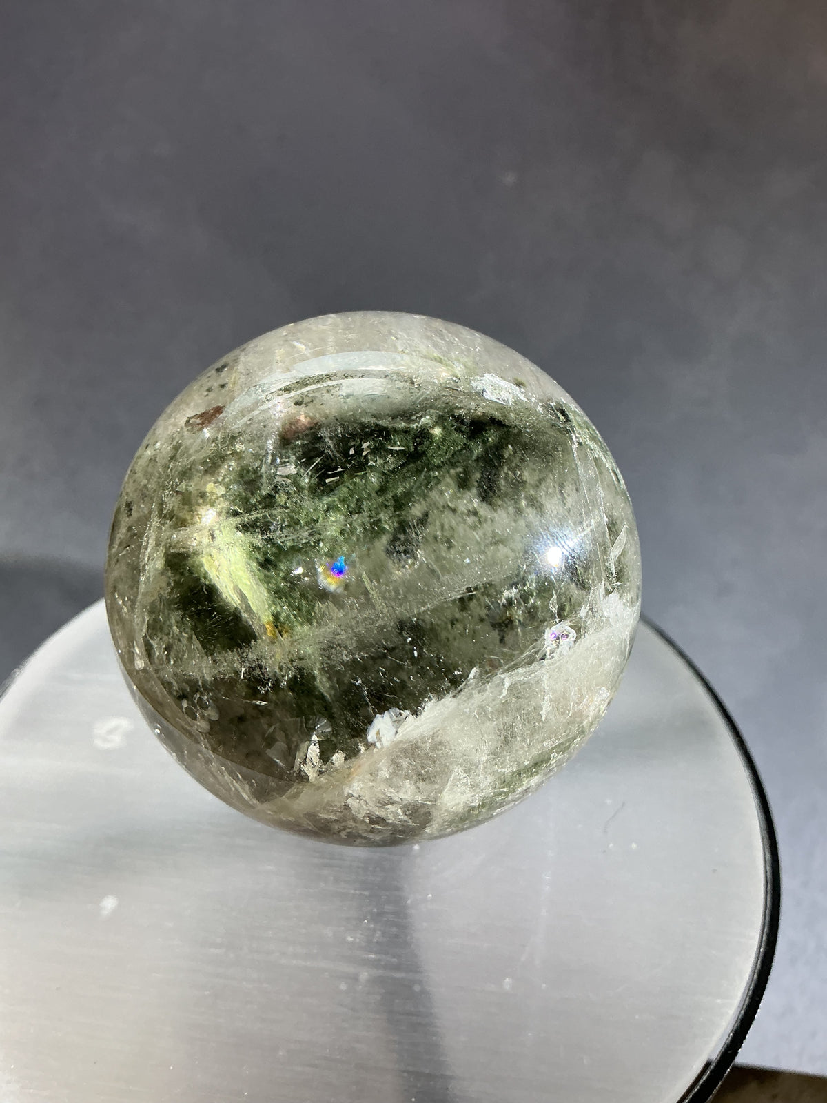 Stunning Natural Garden Quartz 57mm Sphere