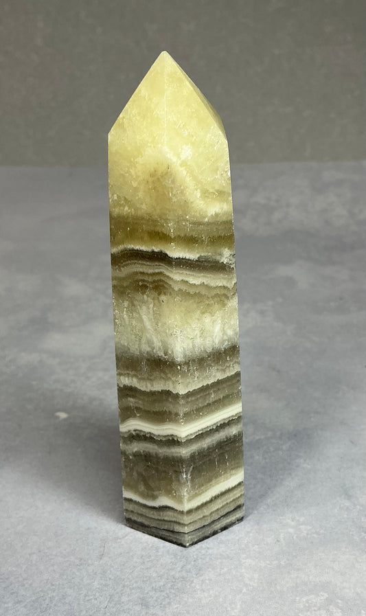 Natural Zebra Calcite Tower Small