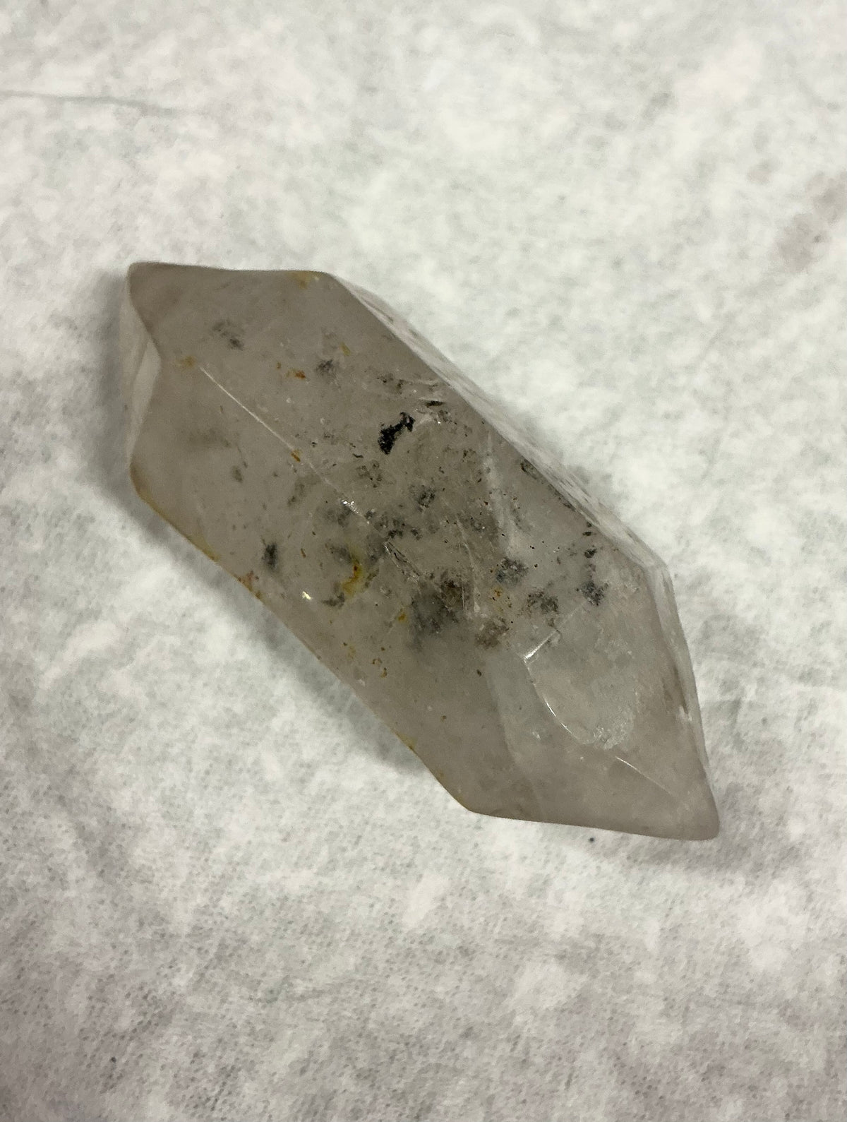 Natural Herkimer Diamond with at least 3 ENHYDRO inclusions! Watch Videos to see!