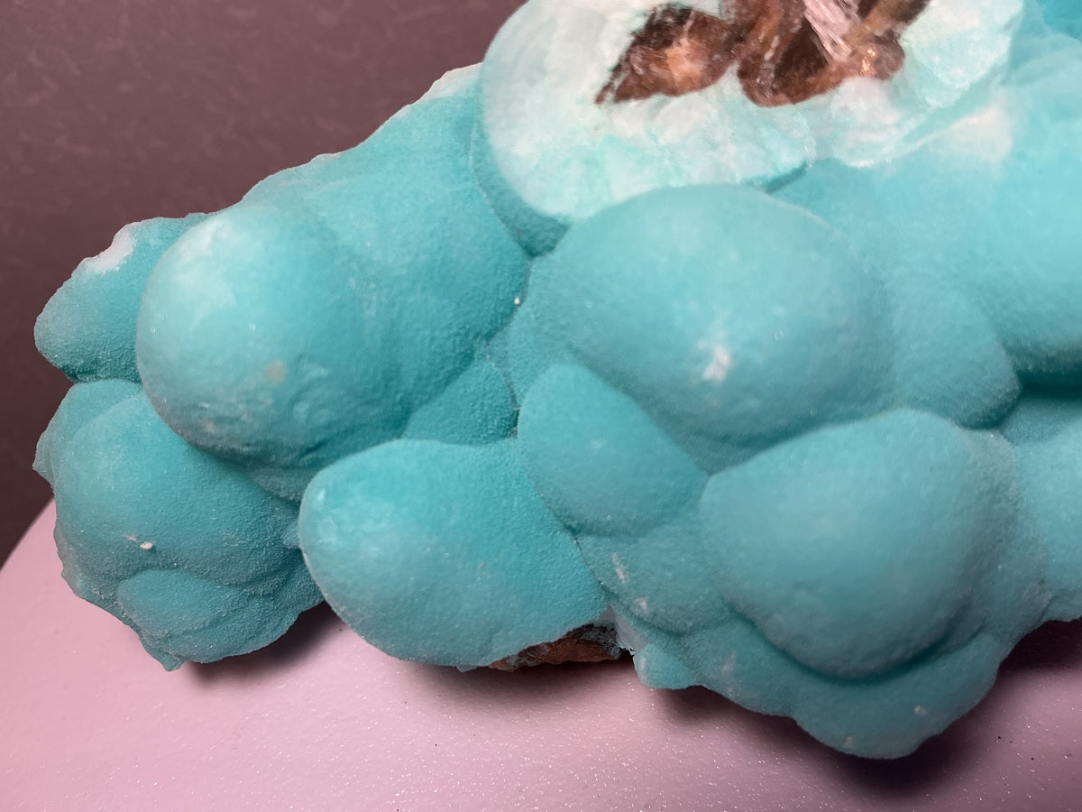 RARE Top Quality Vibrant Botryoidal Natural Hemimorphite Specimen 350g