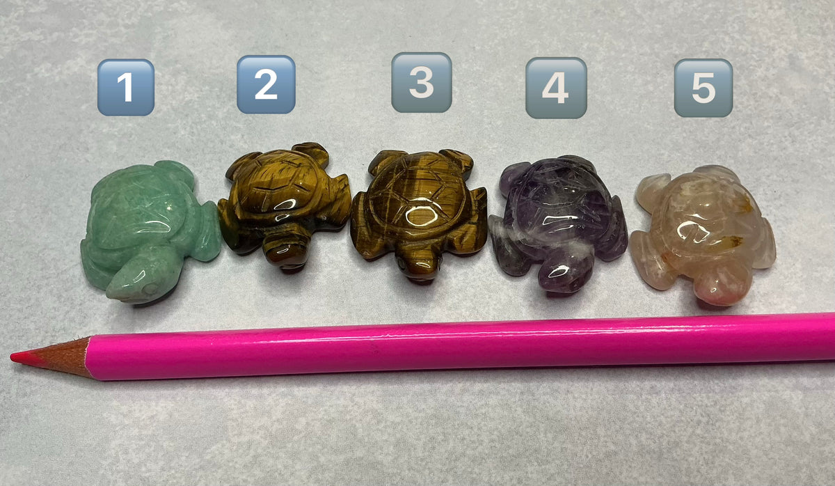 Mini Natural Crystal Turtle/Tortoises