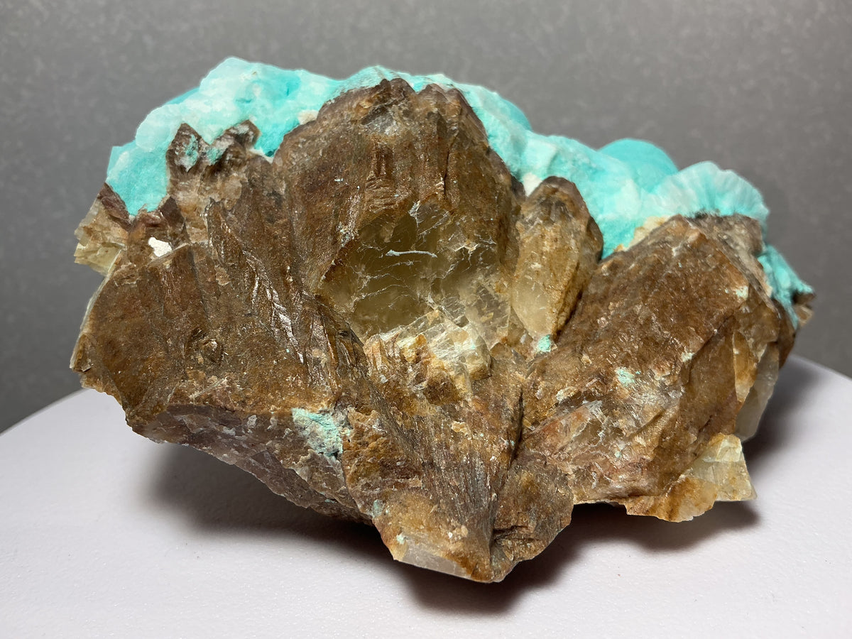 RARE Top Quality Vibrant Botryoidal Natural Hemimorphite Specimen 350g