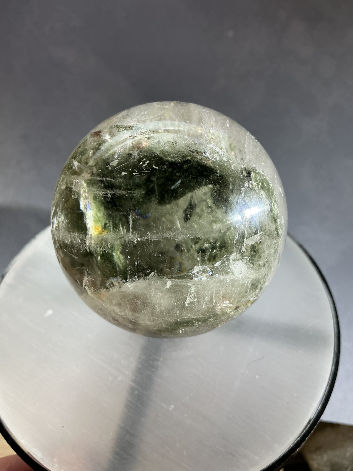 Stunning Natural Garden Quartz 57mm Sphere